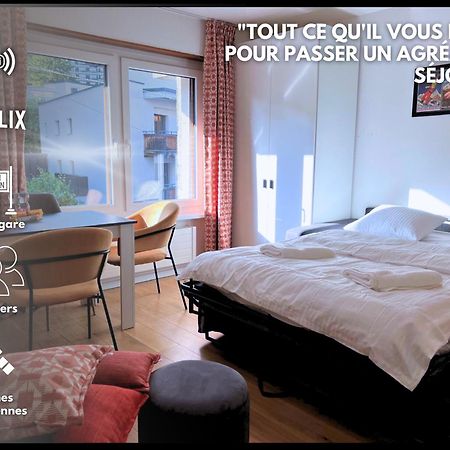 Apartmán La Perle Montana Crans-Montana Exteriér fotografie